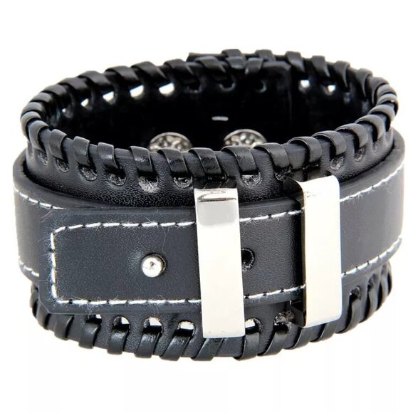 Simple String Bracelet Cool Street Accessories Leather Bracelet Men's Bracelet - Picture 8 of 14
